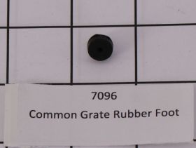 7096 Common Grate Rubber Foot-Round Bottom Only